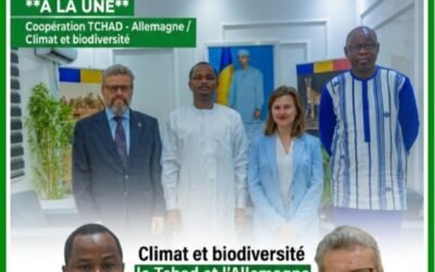 Climat et biodiversitĂ© : le Tchad et l’Allemagne consolident leur partenariat pour un avenir plus durable