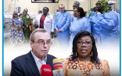 Santé maternelle et lutte contre les VBG : la France réaffirme son engagement aux côtés du Tchad lors d’une visite au CHU de la Mère et de l’Enfant
