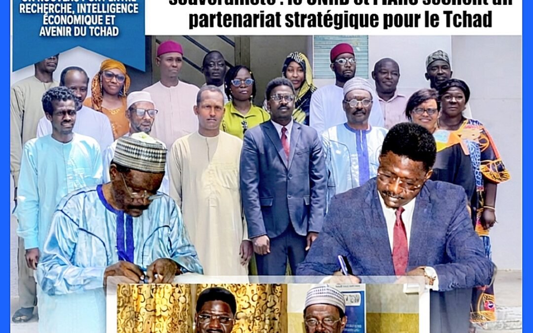 Recherche, intelligence économique et souveraineté : le CNRD et l’IARS scellent un partenariat stratégique pour le Tchad
