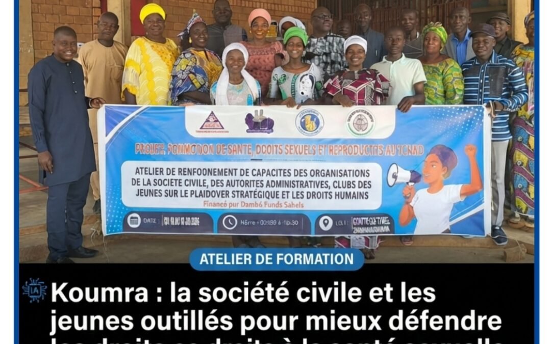 Koumra : la société civile et les jeunes outillés pour mieux défendre les droits à la santé sexuelle et reproductive