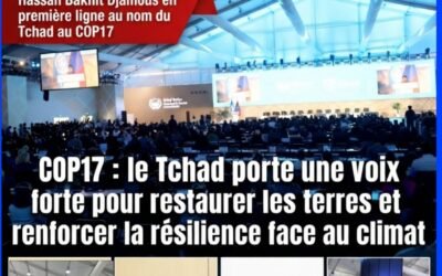 COP17 : le Tchad intensifie son plaidoyer pour restaurer ses terres et mobiliser les financements climatiques