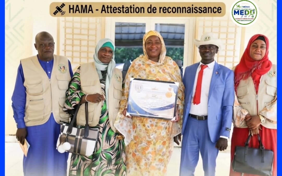 AJTPDS : une attestation de reconnaissance pour saluer  l’engagement de Mme Halimé Assadya Ali Brahim