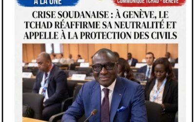 Crise soudanaise : à Genève, le Tchad réaffirme sa neutralité et appelle à la protection des civils