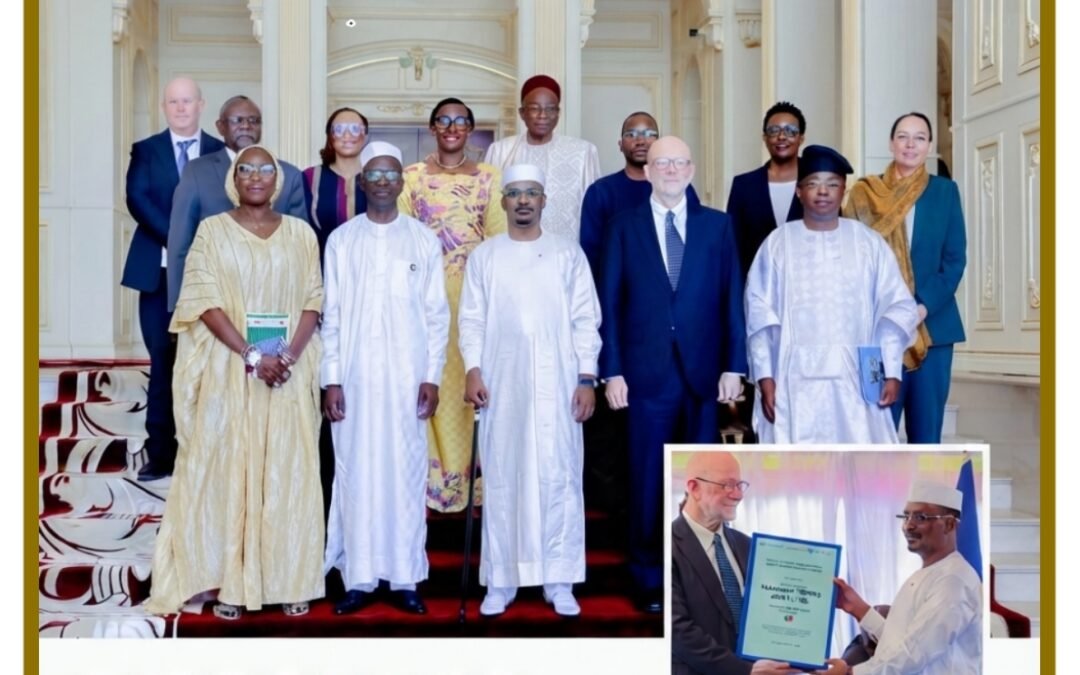 LE MARÉCHAL MAHAMAT IDRISS DEBY ITNO REÇOIT UNE IMPORTANTE DÉLÉGATION INTERNATIONALE ENGAGÉE DANS LA VACCINATION ET LA SANTÉ PUBLIQUE