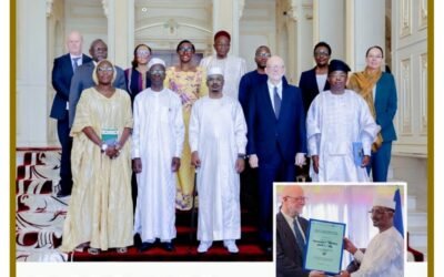 LE MARÉCHAL MAHAMAT IDRISS DEBY ITNO REÇOIT UNE IMPORTANTE DÉLÉGATION INTERNATIONALE ENGAGÉE DANS LA VACCINATION ET LA SANTÉ PUBLIQUE
