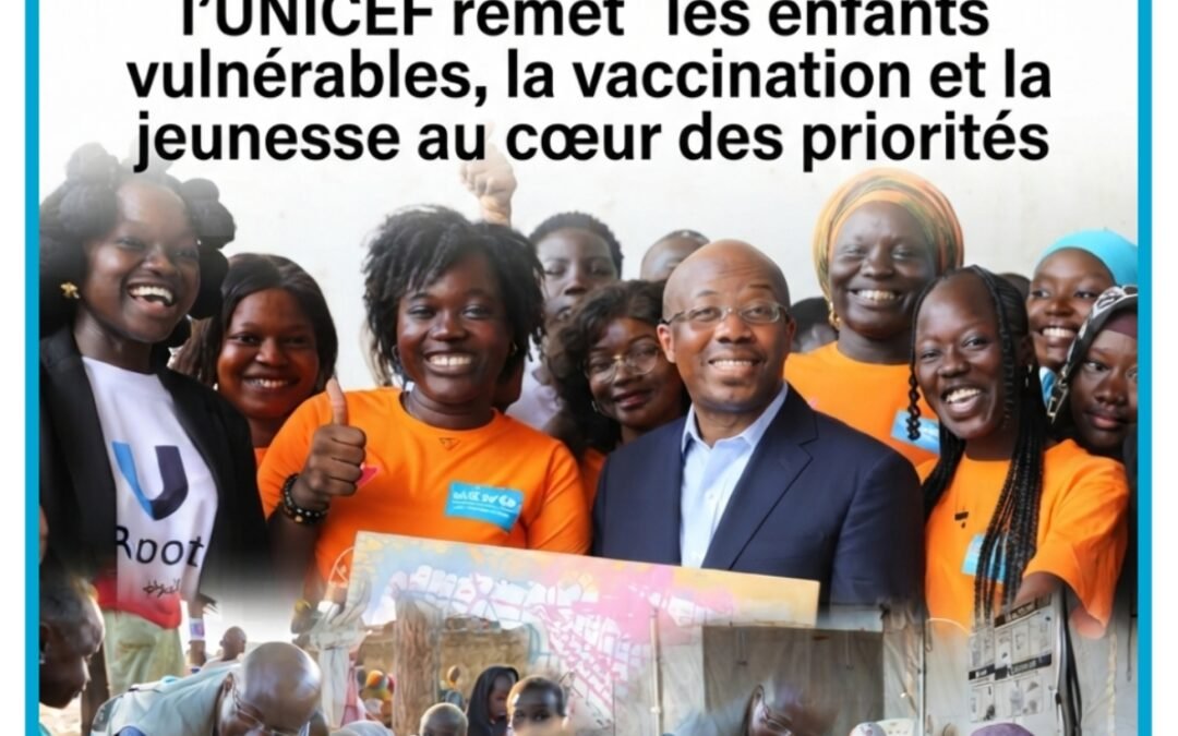 TCHAD : De N’Djamena à Adré, l’UNICEF place les enfants vulnérables et la vaccination au cœur de sa mission