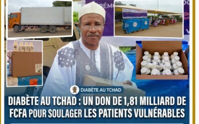 DIABÈTE AU TCHAD : UN DON DE 1,81 MILLIARD DE FCFA POUR SOULAGER LES PATIENTS VULNÉRABLES
