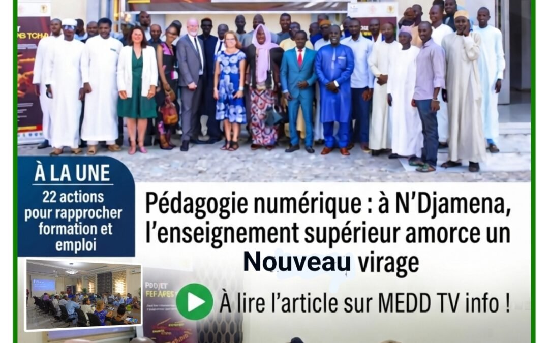 Pédagogie numérique : à l’Université de N’Djaména, les enseignants appelés à devenir des « facilitateurs » du savoir