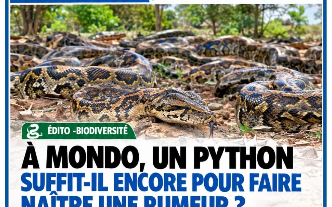 À MONDO, UN PYTHON SUFFIT-IL ENCORE POUR FAIRE NAÎTRE UNE RUMEUR ?