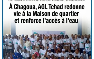 À Chagoua, AGL Tchad redonne vie à la Maison de quartier et renforce l’accès à l’eau