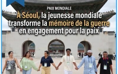 À Séoul, la jeunesse mondiale transforme la mémoire de la guerre en engagement pour la paix