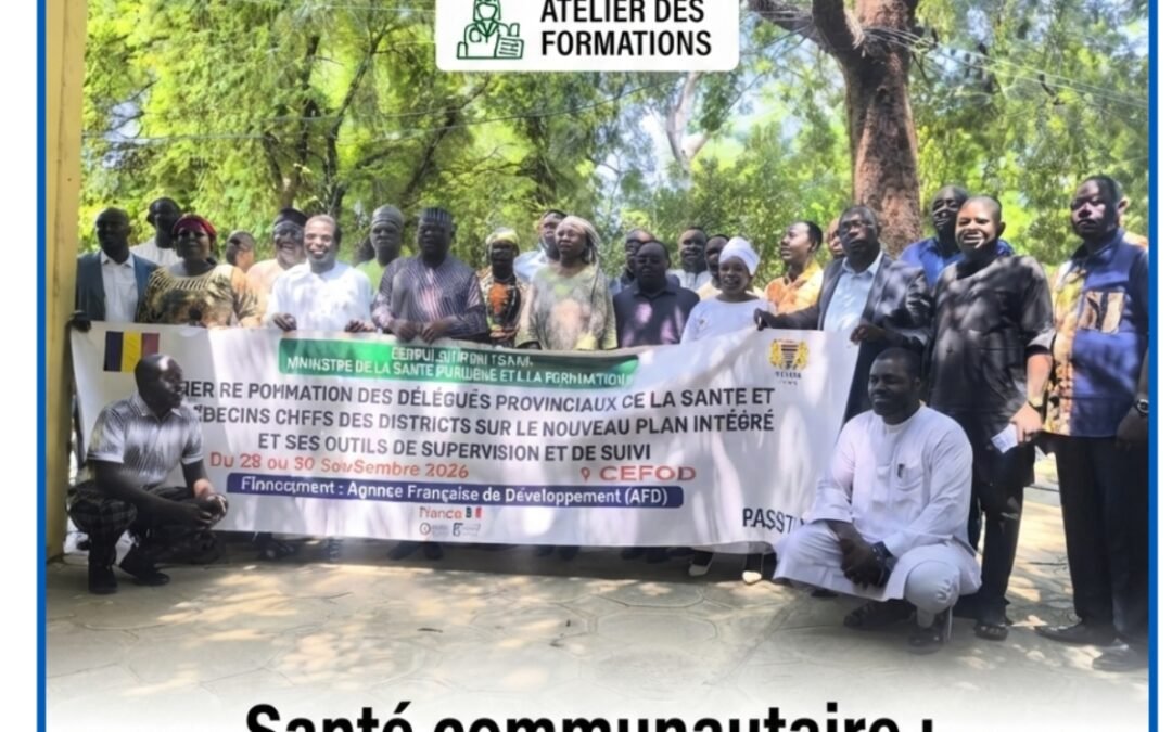 Santé communautaire : le Tchad renforce les capacités des acteurs pour rapprocher les soins des populations