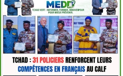 Tchad : 31 policiers renforcent leurs compétences en français au CALF
