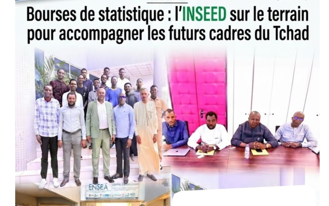Bourses de statistique : l’INSEED sur le terrain pour accompagner les futurs cadres du Tchad