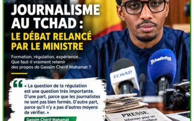 JOURNALISME AU TCHAD : LES PROPOS DU MINISTRE FONT DÉBAT, MAIS LA FORMATION NE DOIT PAS EFFACER L’EXPÉRIENCE