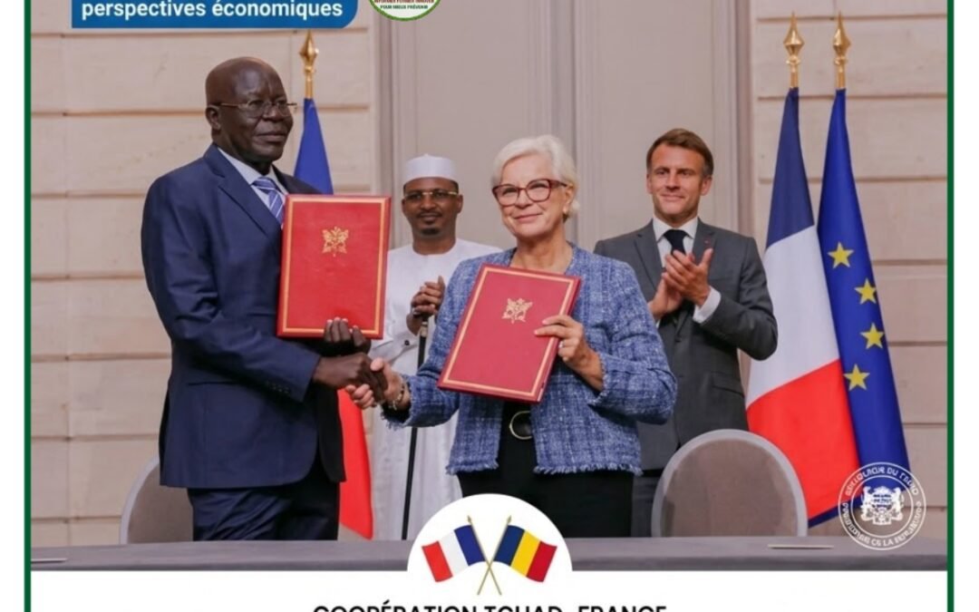 TCHAD–FRANCE : À L’ÉLYSÉE, MAHAMAT IDRISS DÉBY ITNO ET EMMANUEL MACRON VEULENT DONNER UN NOUVEL ÉLAN À LEUR PARTENARIAT