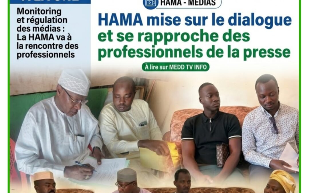 Médias au Tchad : la HAMA mise sur le dialogue et se rapproche des professionnels de la presse