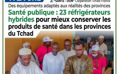 Santé publique : 23 réfrigérateurs hybrides pour mieux conserver les produits de santé dans les provinces du Tchad