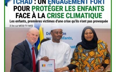 TCHAD ENVIRONNEMENT: UN ENGAGEMENT FORT POUR PROTÉGER LES ENFANTS FACE À LA CRISE CLIMATIQUE