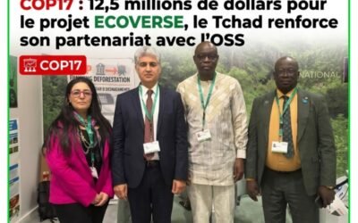 COP17 – Environnement : 12,5 millions de dollars pour le projet ECOVERSE, le Tchad renforce son partenariat avec l’OSS